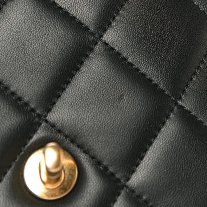 Chanel Lambskin Quilted Mini My Perfect Flap Black 17 of 20