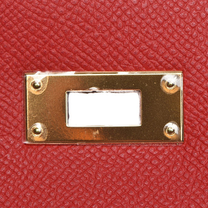 Hermes Epsom Kelly Sellier 28 Rouge Casaque 27 of 33
