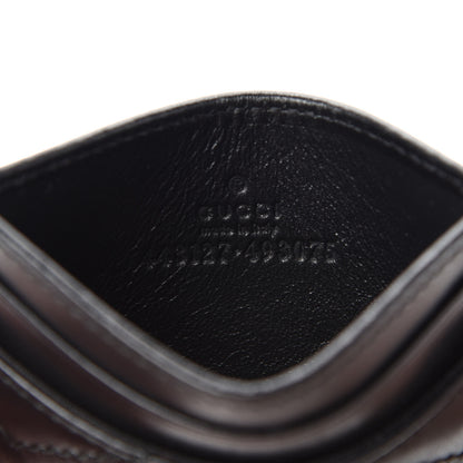 Gucci Calfskin Matelasse GG Marmont Card Holder Black 7 of 8