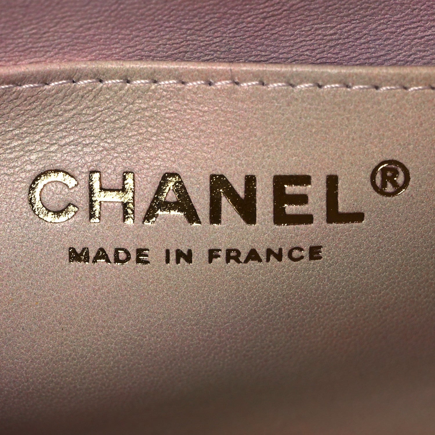 Chanel Lambskin Quilted Ombre Mini Top Handle Rectangular Flap Pink Multicolor 5 of 9
