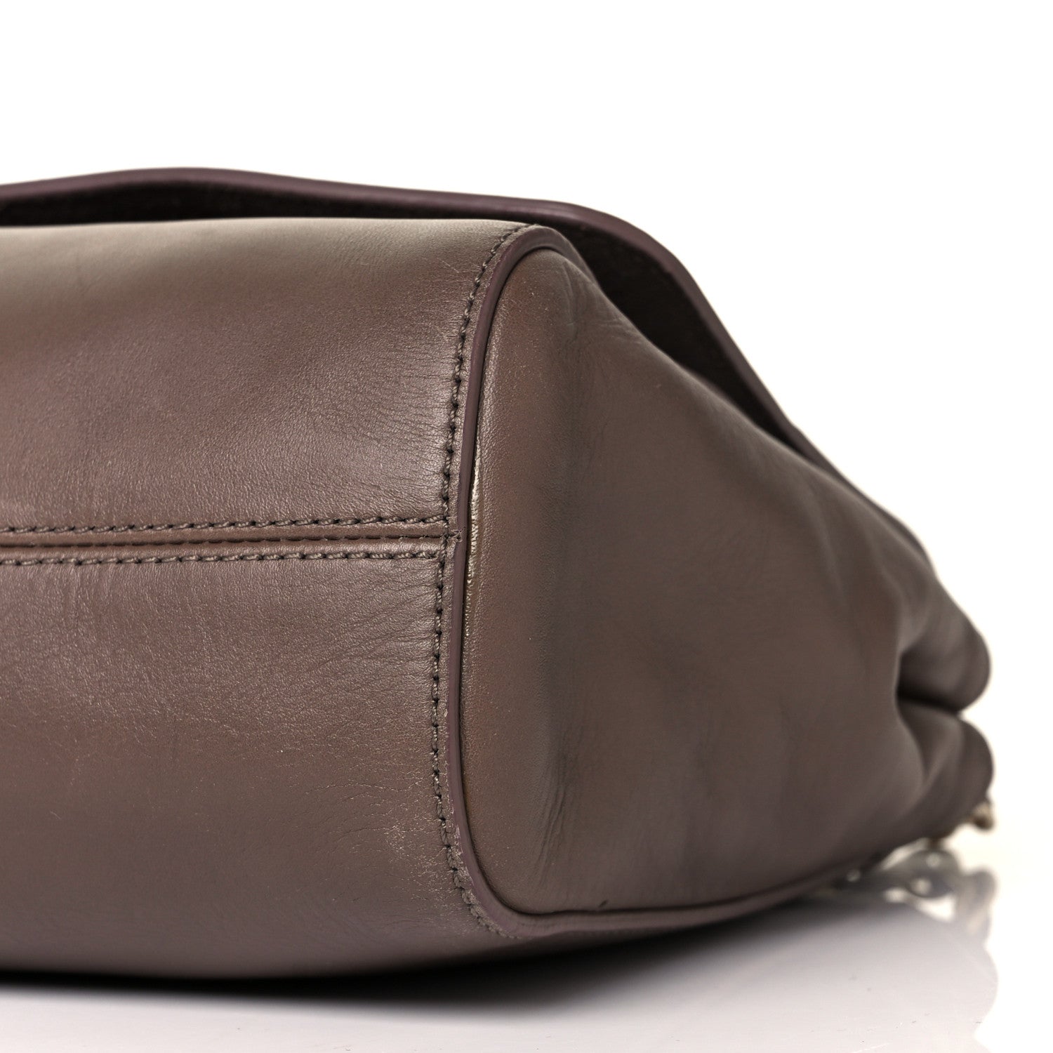 Mulberry Natural Calfskin Medium Lily Flap Clay 7 of 9