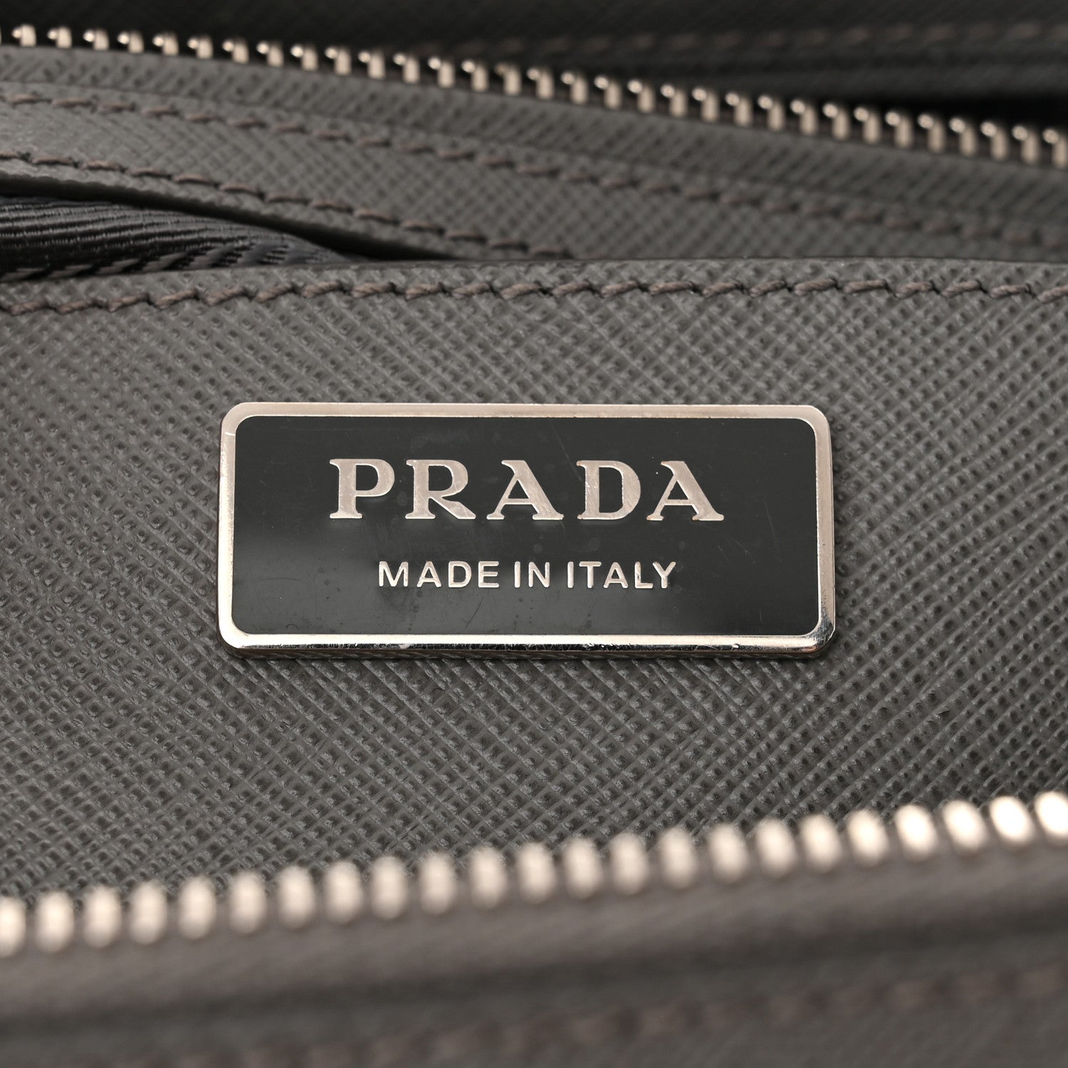 Prada Saffiano Large Galleria Double Zip Tote Marmo 6 of 13