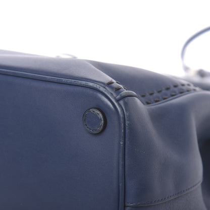 Prada City Calf Hand Stitched Medium Galleria Double Zip Tote Bleuette 20 of 23