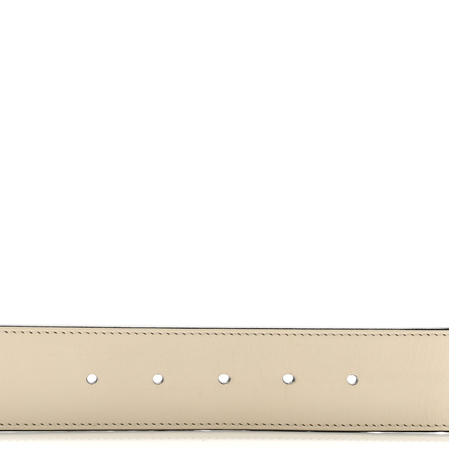 Calfskin Double G 40mm Belt 70 28 Mystic White