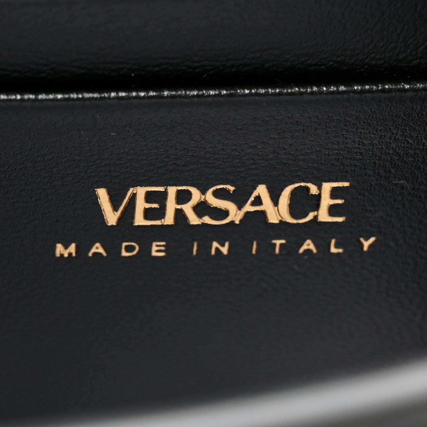 Patent Mini La Medusa Bag Black