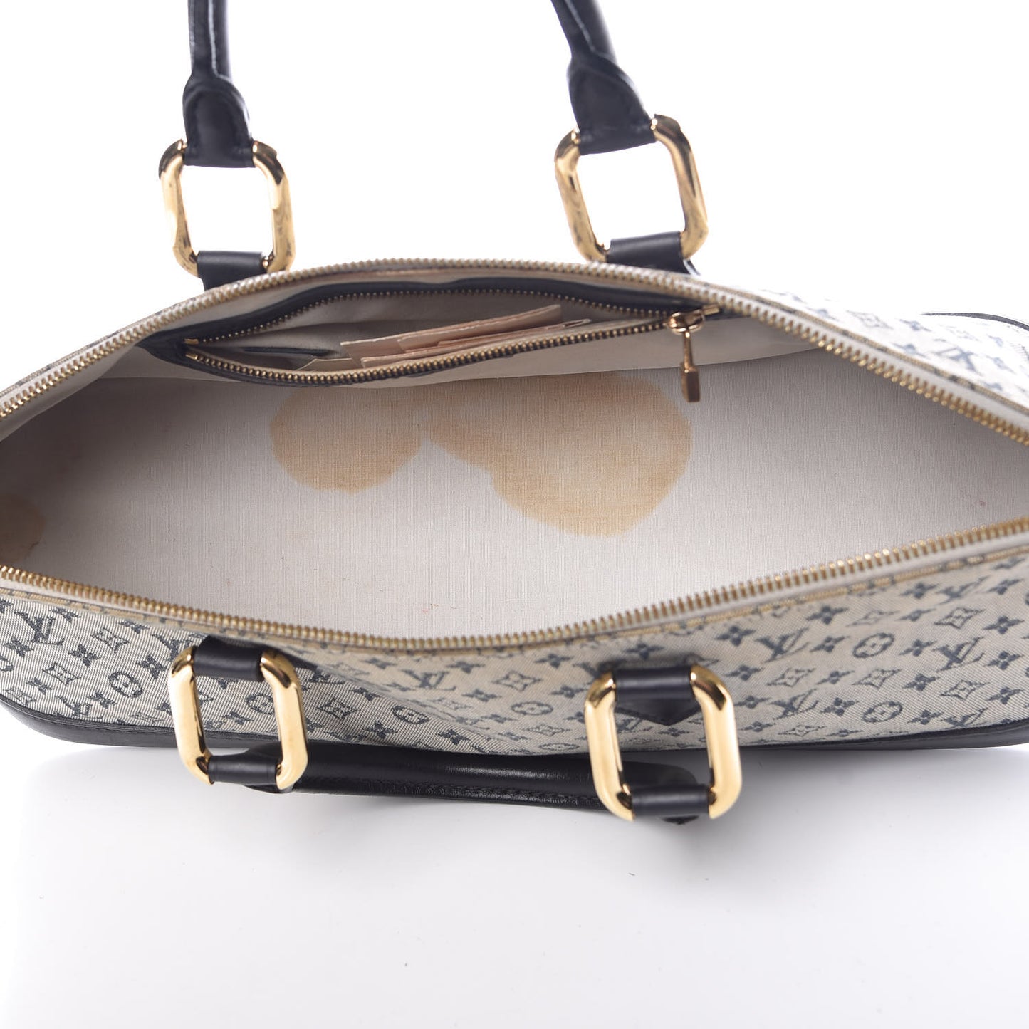Mini Monogram Alma Long Blue