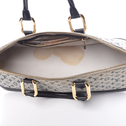 Louis Vuitton Mini Monogram Alma Long Blue 5 of 15