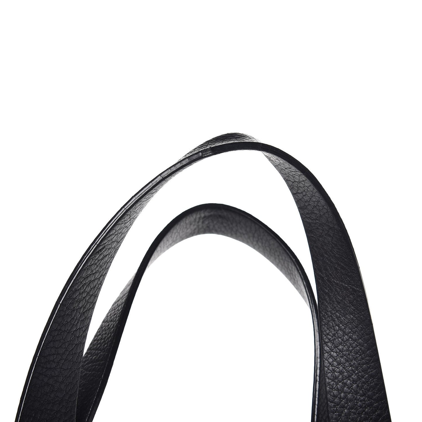 Grained Calfskin C-Rockee Fringe Tote Black