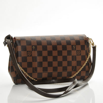 Louis Vuitton Damier Ebene Favorite MM 3 of 8