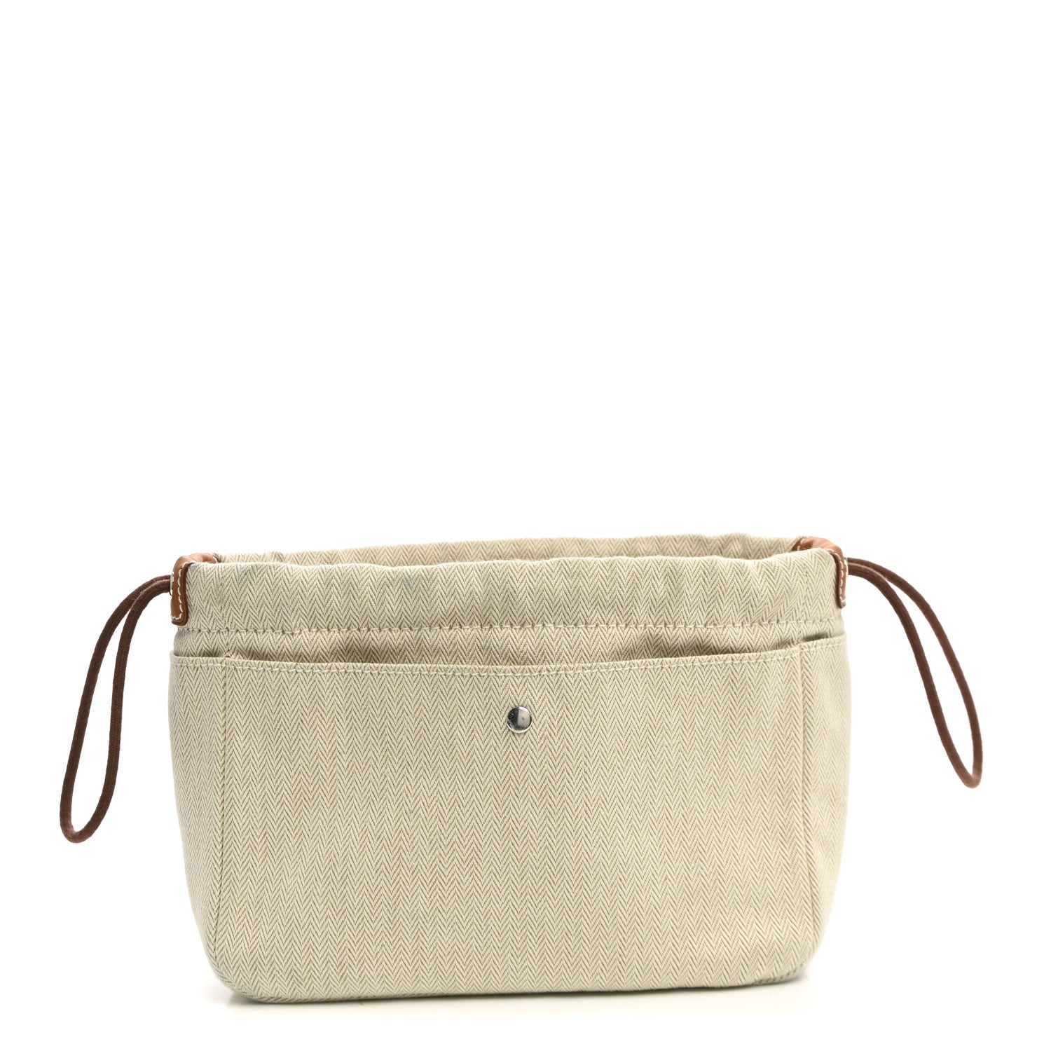 Hermes Canvas Barenia Fourbi 20 PM Pouch Naturel Fauve 1 of 11