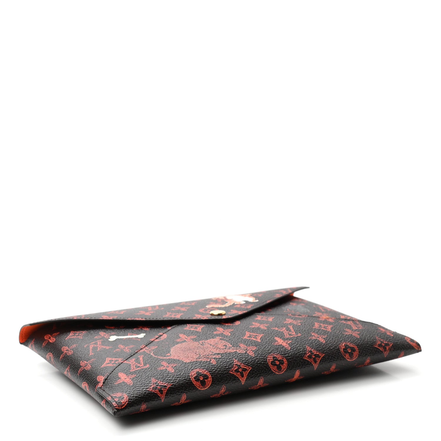 Louis Vuitton Catogram Kirigami Pochette Set Marron White Black 4 of 7