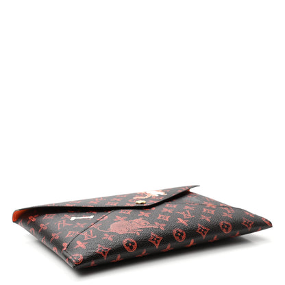 Louis Vuitton Catogram Kirigami Pochette Set Marron White Black 4 of 7