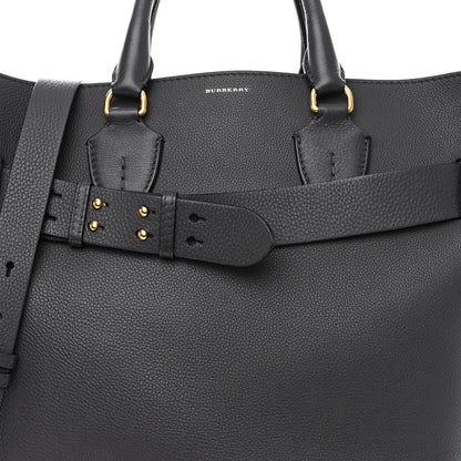 Burberry Marais Calfskin Large Belt Bag Charcoal Grey 9 of 22