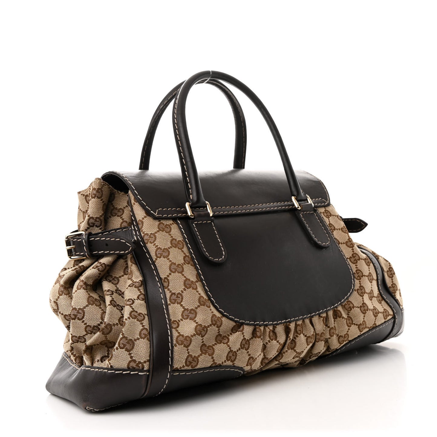 Monogram Large Queen Tote Brown