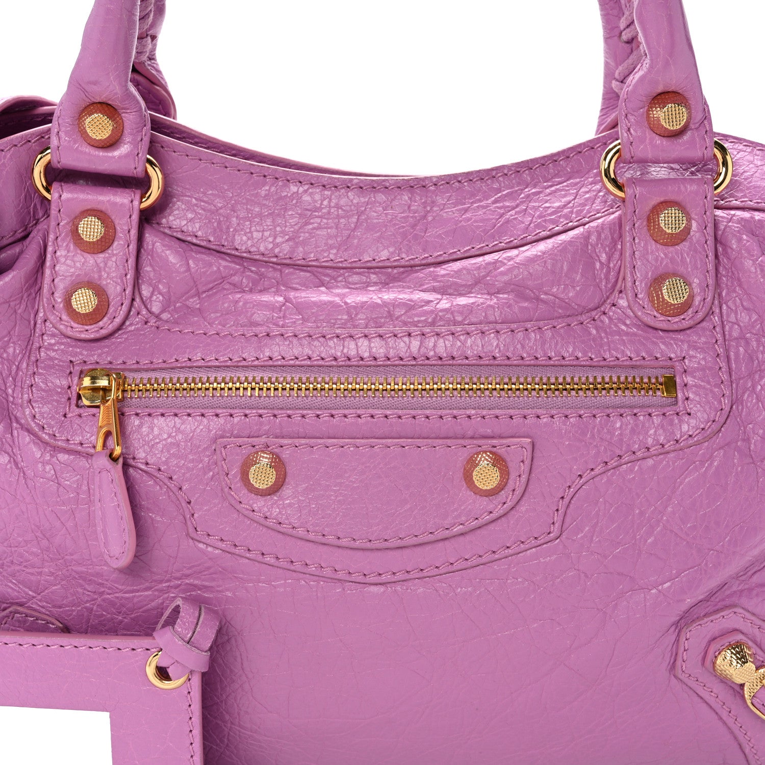Balenciaga Agneau Giant 12 Gold Hardware Town Rose Berlingot 9 of 11