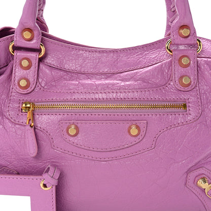 Balenciaga Agneau Giant 12 Gold Hardware Town Rose Berlingot 9 of 11