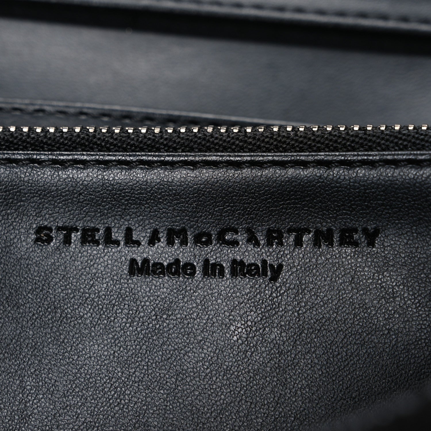 Stella McCartney Shaggy Deer Falabella Wallet Black 6 of 8