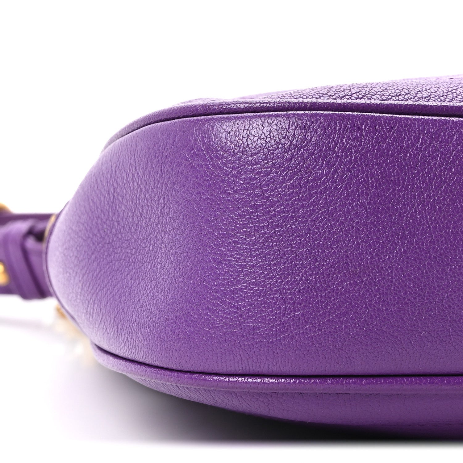 Gucci Goatskin Small Aphrodite Shoulder Bag Shine Purple 9 of 10