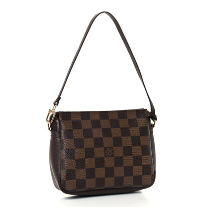 Louis Vuitton Damier Ebene Trousse Make Up Bag Pochette 3 of 9