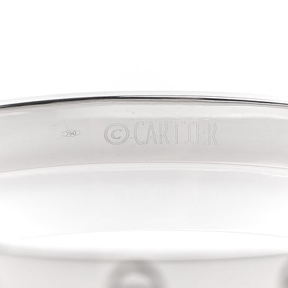 Cartier 18K White Gold LOVE Bracelet 16 4 of 6