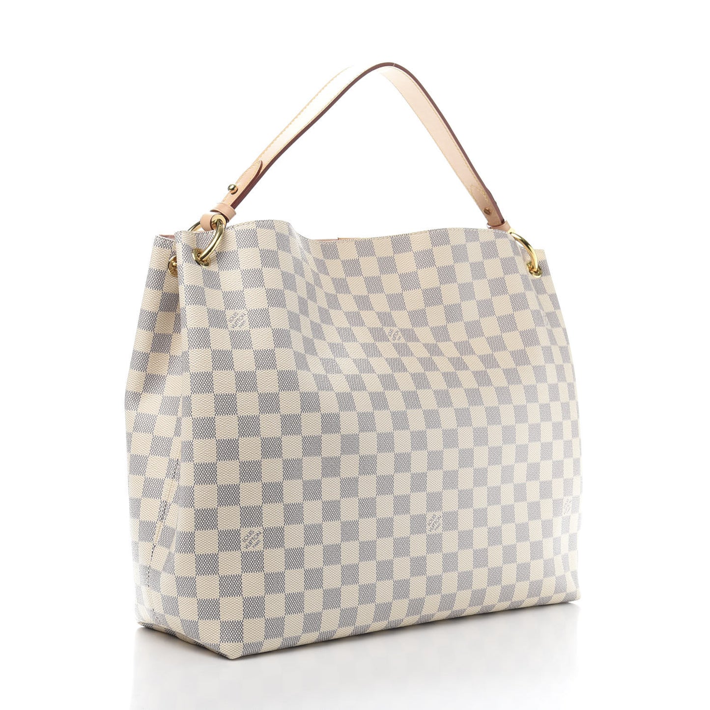 Damier Azur Graceful MM Rose Ballerine