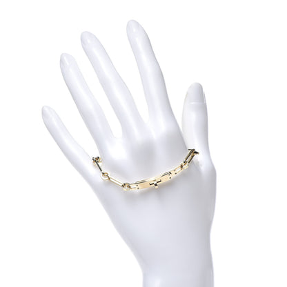 Hermes 18K Yellow Gold PM Kelly Chaine Bracelet SH 2 of 5