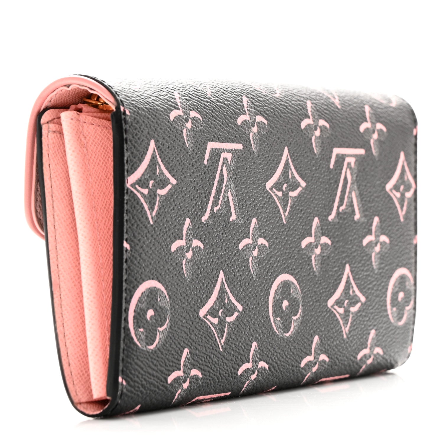 Louis Vuitton Monogram Fall For You Sarah Wallet Black 3 of 13