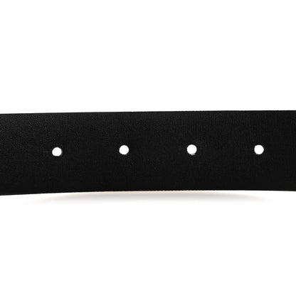 Chanel Calfskin Enamel CC Belt 80 32 White 4 of 7