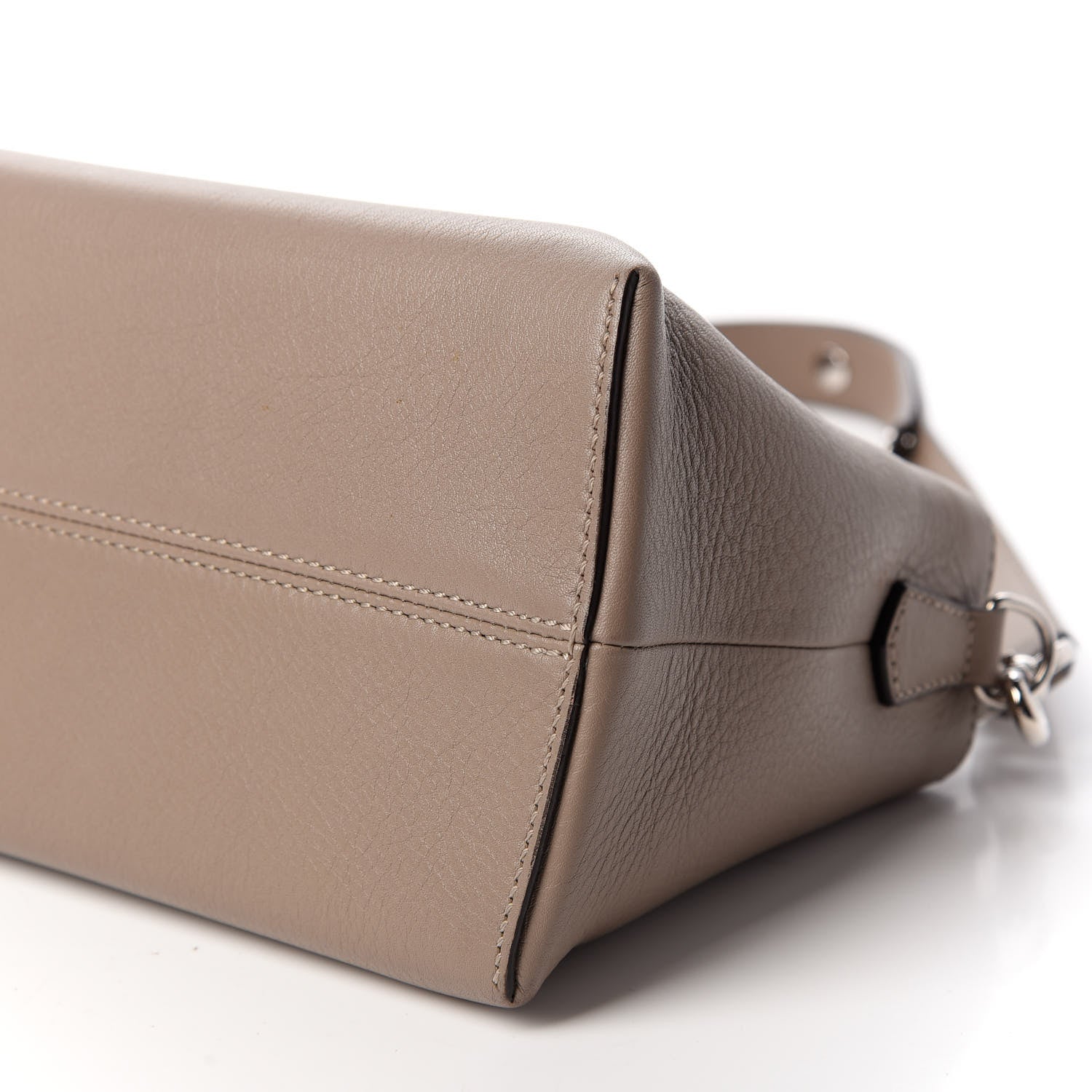 Fendi Vitello Dolce Medium By The Way Boston Bag Tortora 9 of 9