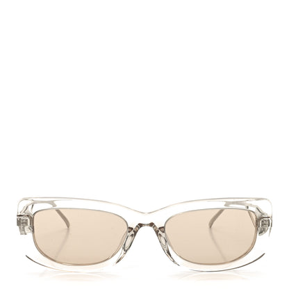 Prada Acetate Sunglasses SPR 14YS Crystal Beige 2 of 7