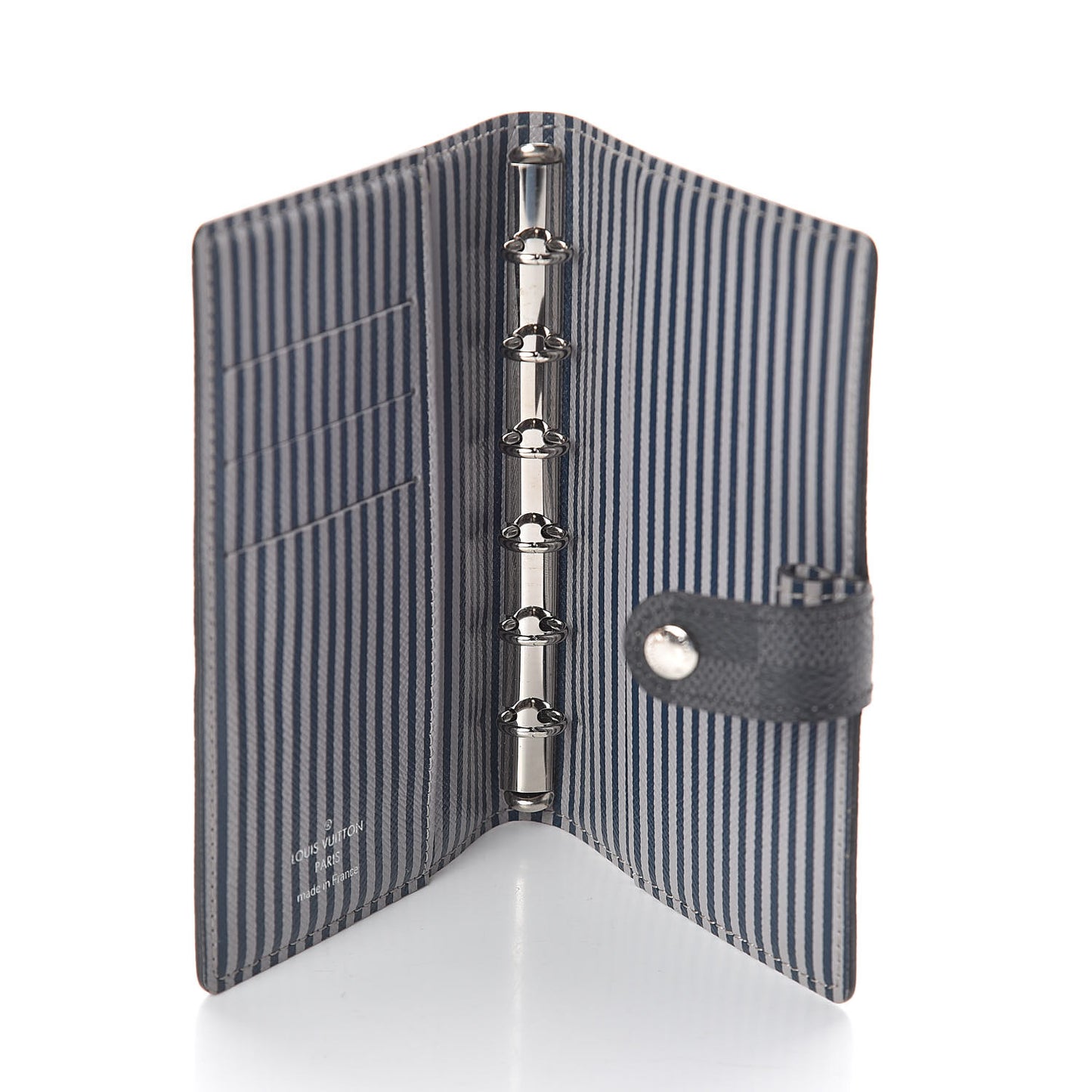 Damier Graphite Trunks and Locks Small Ring Agenda Cover