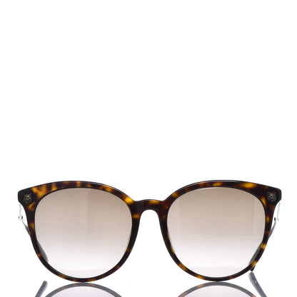 Gucci Metal Tiger GG0224SK Sunglasses Havana Gold Brown 3 of 8