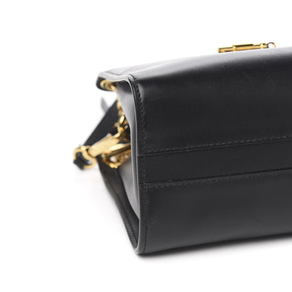 Chloe Shiny Calfskin Mini Annie Shoulder Bag Black 9 of 11