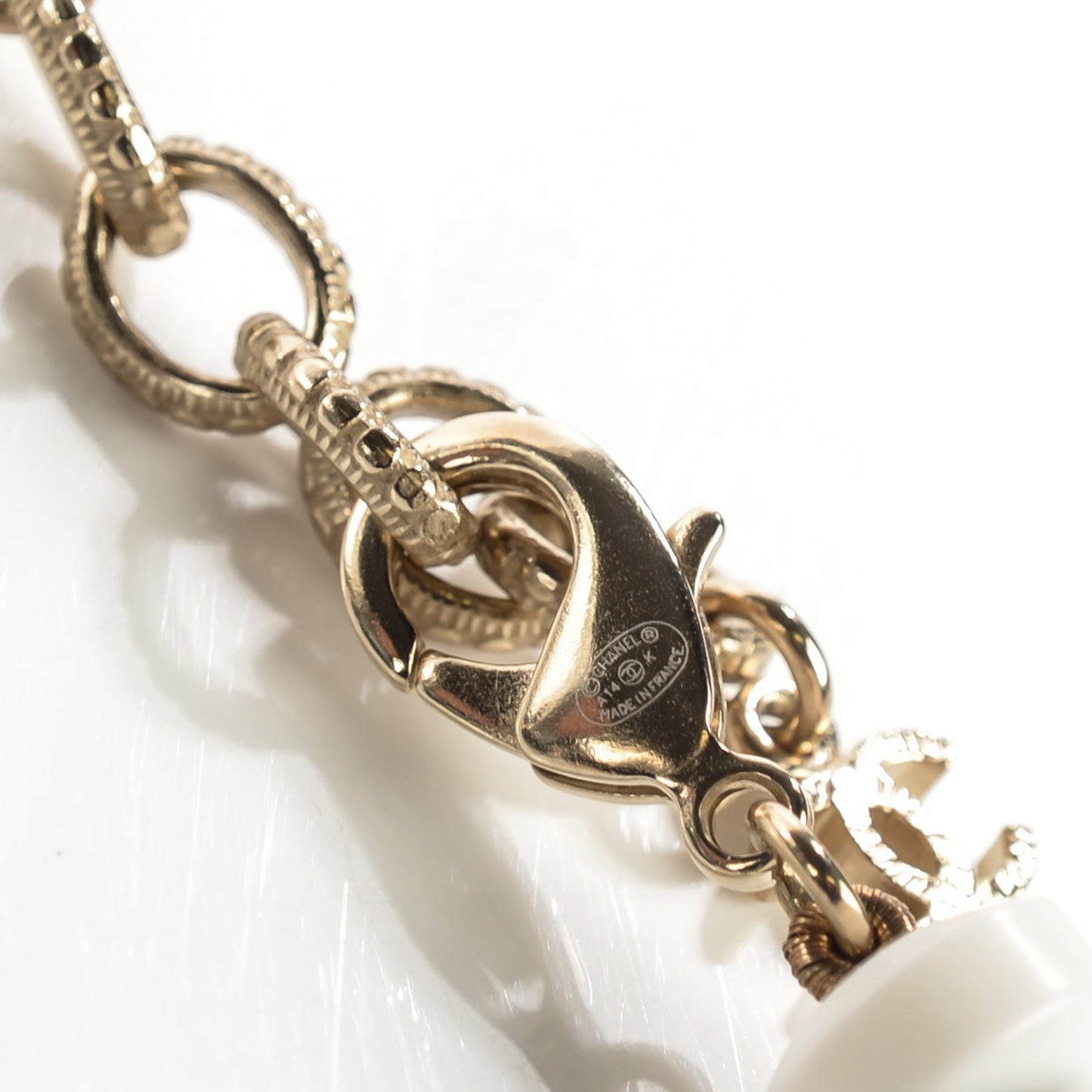 Candy CC Double Strand Necklace Multicolor