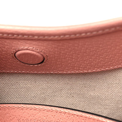 Gucci GG Supreme Monogram Textured Dollar Calfskin Web Small Ophidia Bucket Shoulder Bag Rose Pink 7 of 10