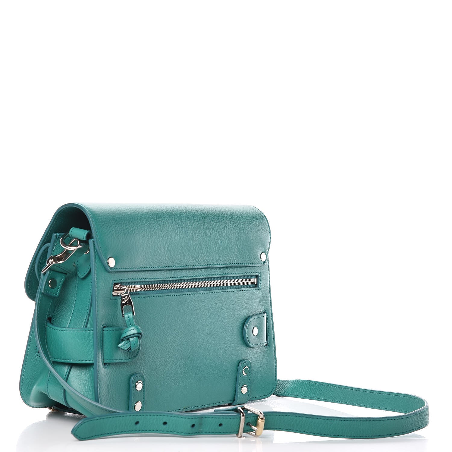 Proenza Schouler Calfskin PS11 Classic Shoulder Bag Emerald 3 of 12