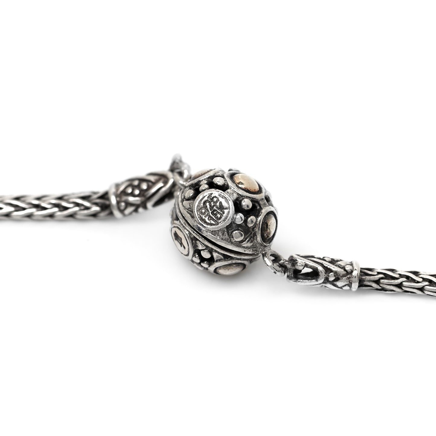 Sterling Silver 18K Yellow Gold Jaisalmer Station Necklace