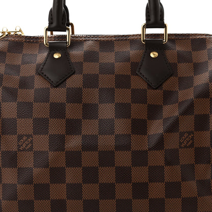 Louis Vuitton Damier Ebene Speedy Bandouliere 25 7 of 9