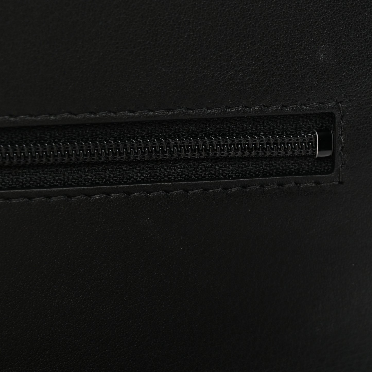 Lambskin Quilted Boy Wallet On Chain WOC Black