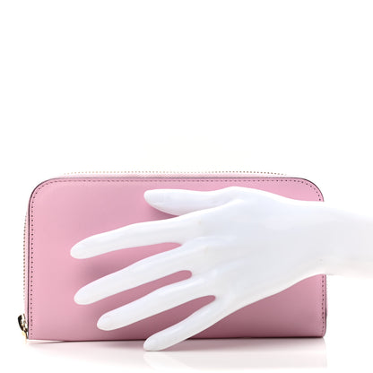Versace Nappa Zip Around Wallet Pink 2 of 7