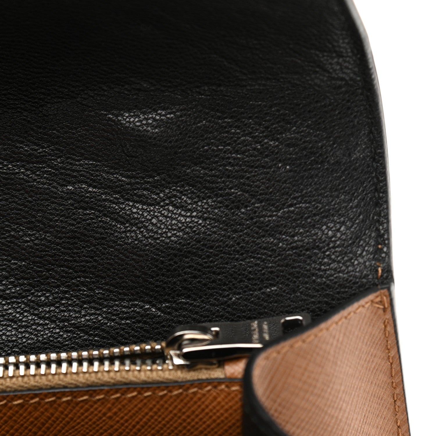 Prada Saffiano Sound Convertible Bag Caramel 11 of 12