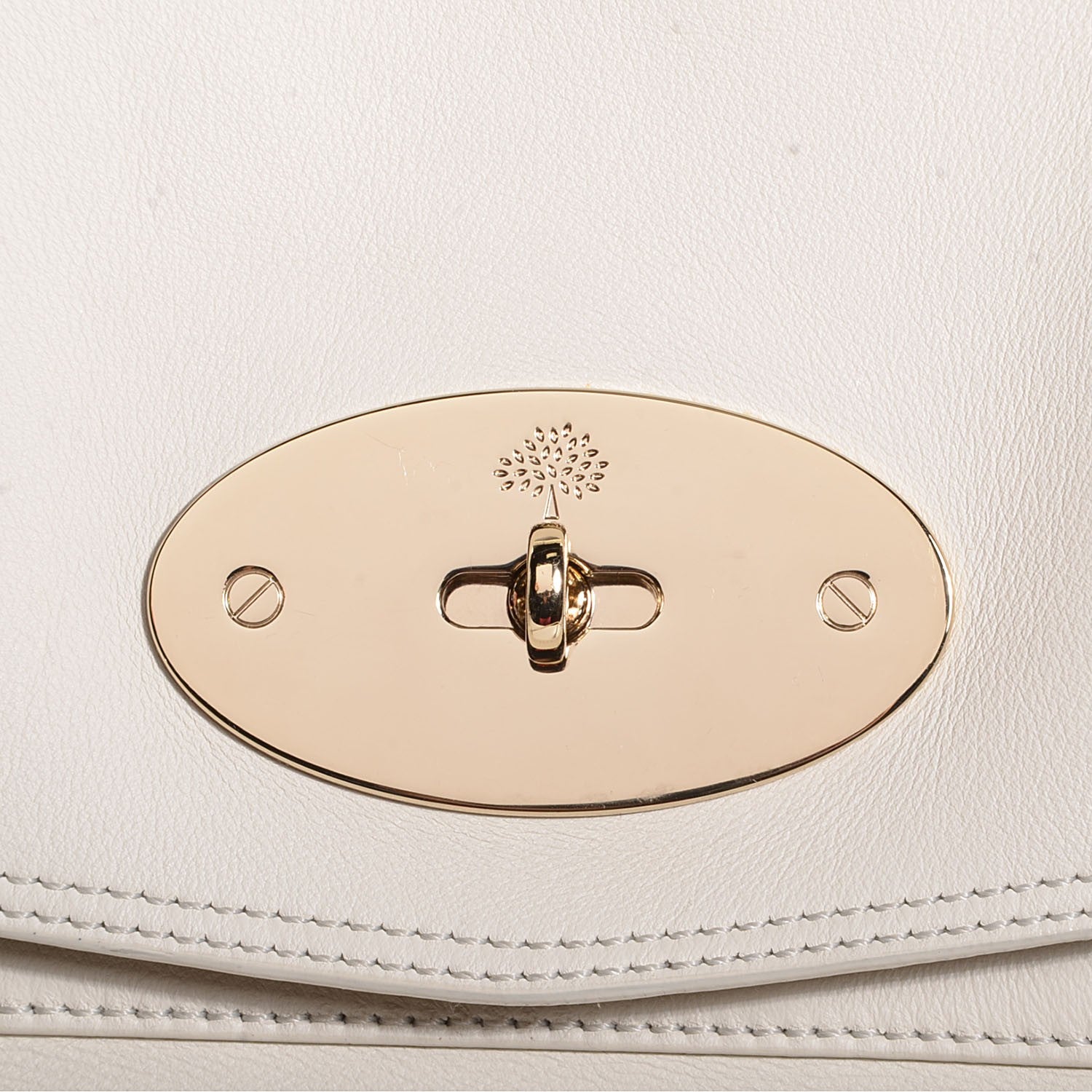 Mulberry Silky Calfskin Oversized Alexa Cream 6 of 14