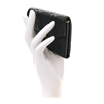 Louis Vuitton Empreinte Zoe Wallet Black 2 of 6