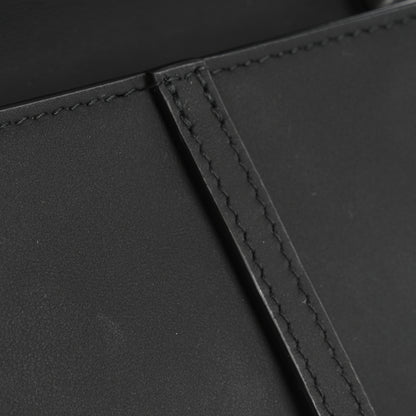 Christian Dior Ultra Matte Calfskin Nano Saddle Chain Pouch Black 12 of 13
