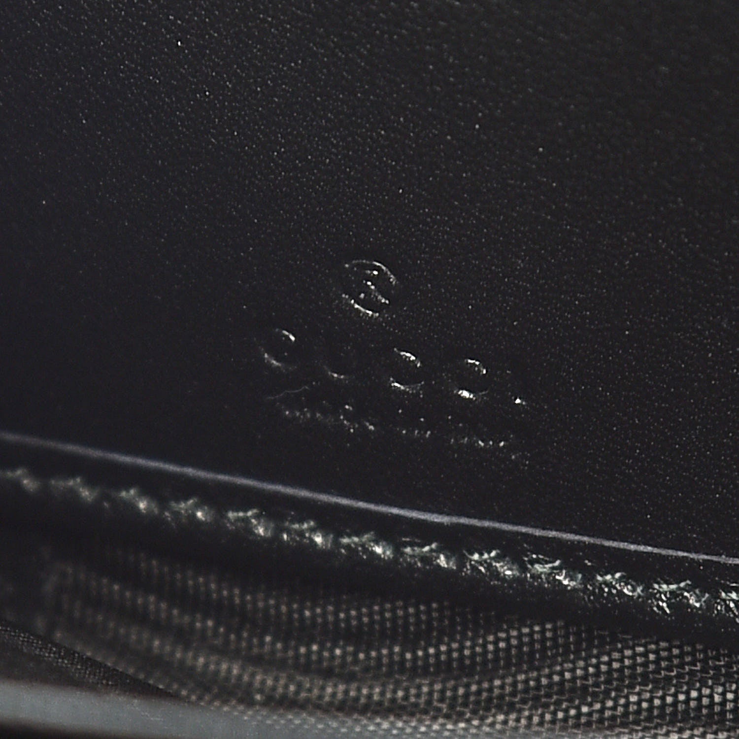 Gucci Calfskin Matelasse Pearly GG Marmont Zip Around Wallet Black 8 of 9