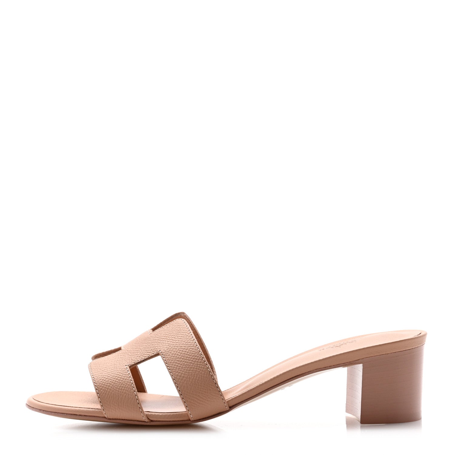 Hermes Epsom Oasis Sandals 38 Beige Perlino 38 1 of 9