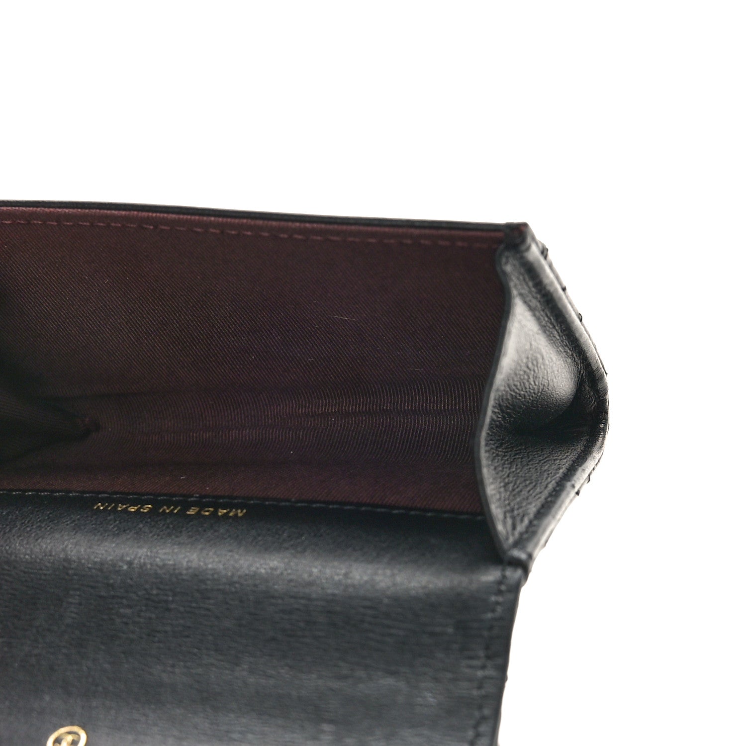 Chanel Aged Calfskin Quilted Reissue Flap Card Holder Black 5 of 11
