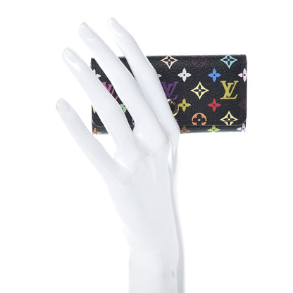 Louis Vuitton Monogram Multicolor Multicles 4 Key Holder Black Grenade 2 of 7