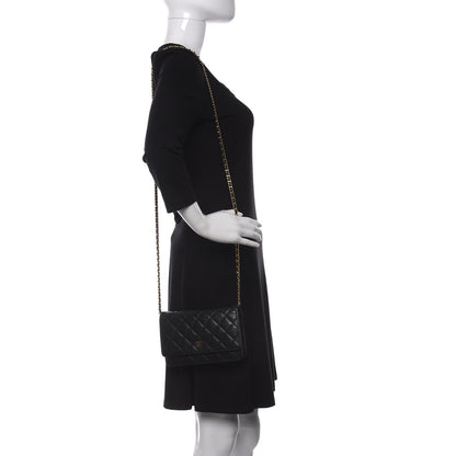Chanel Caviar Quilted Wallet On Chain WOC Black 2 of 10