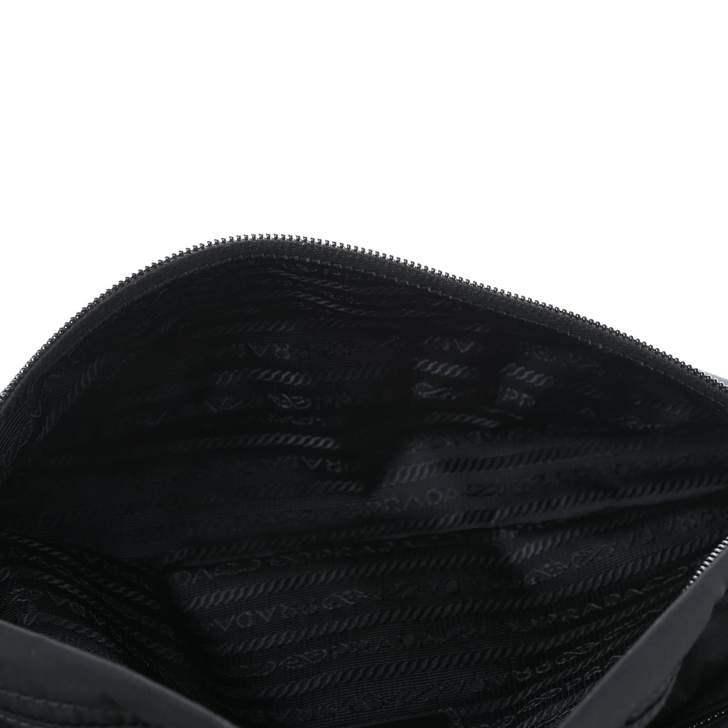 Prada Tessuto Nylon Montagna Belt Bag Black 4 of 4